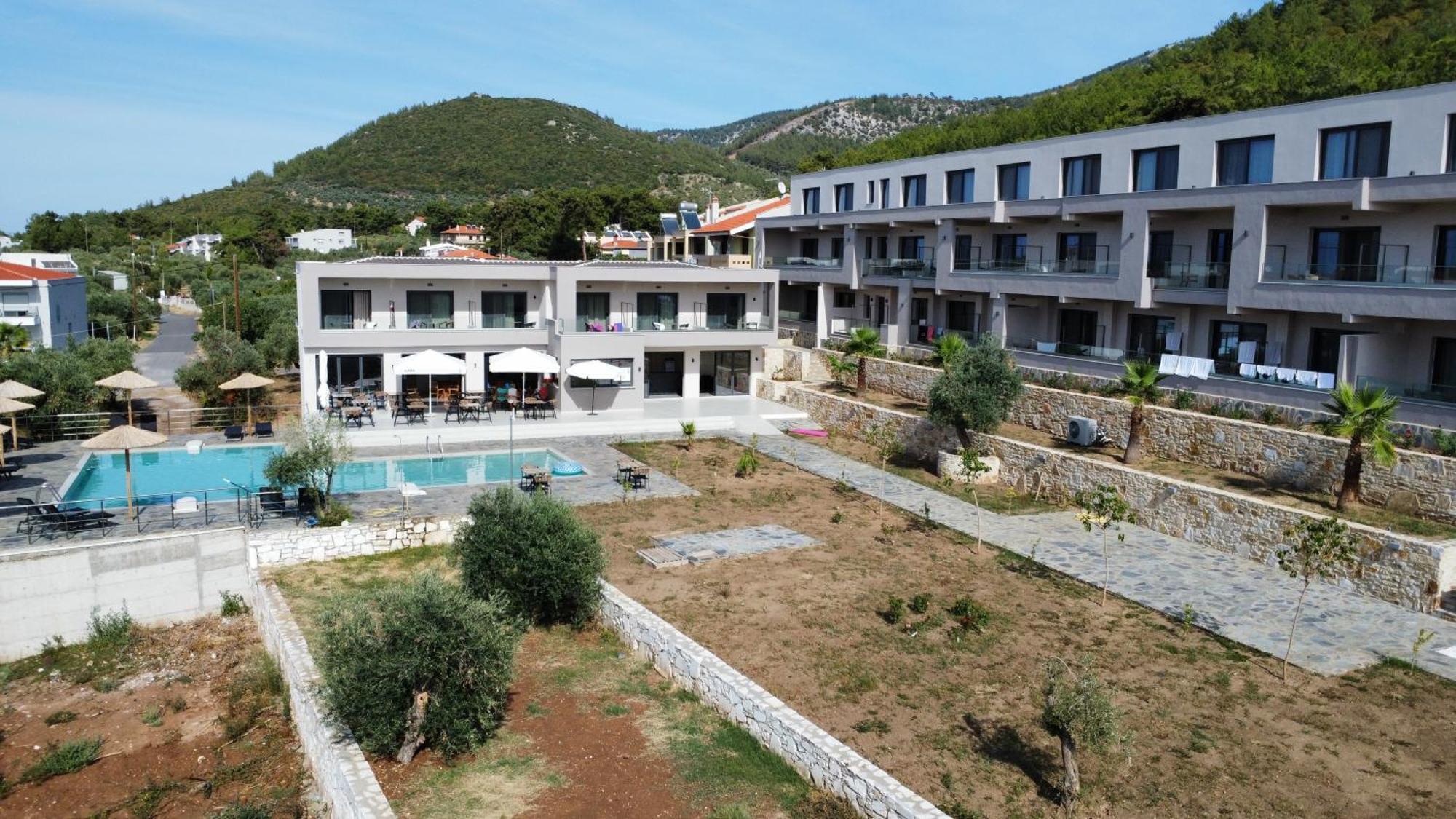 Rachoni Amazing Rooms And Maisonettes Skala Rachoni  Bagian luar foto
